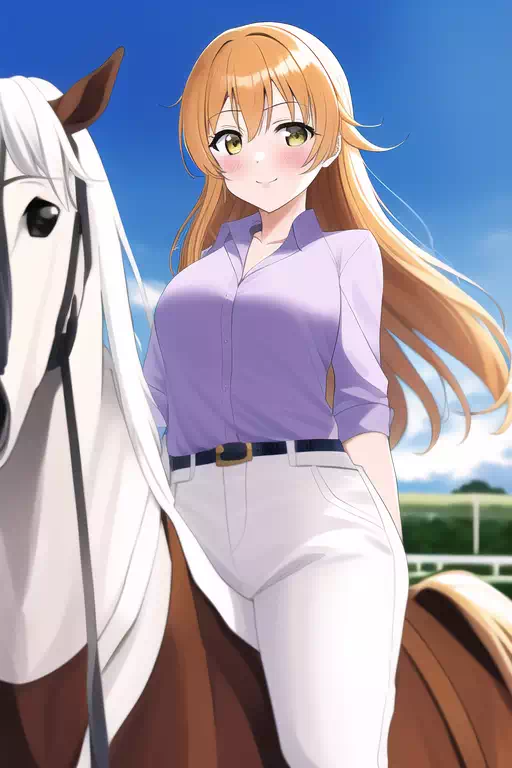 乗馬彼方ちゃん