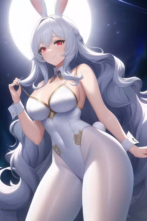 White Bunny