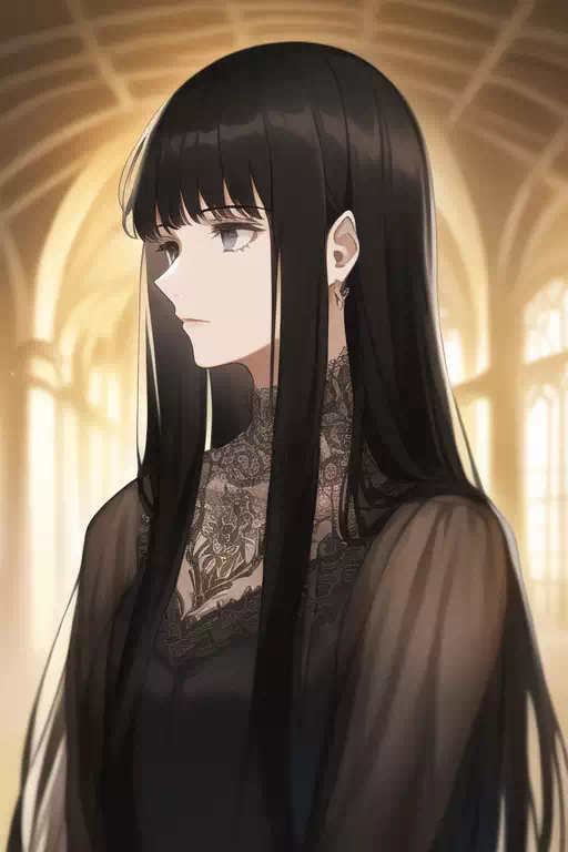 黒髪