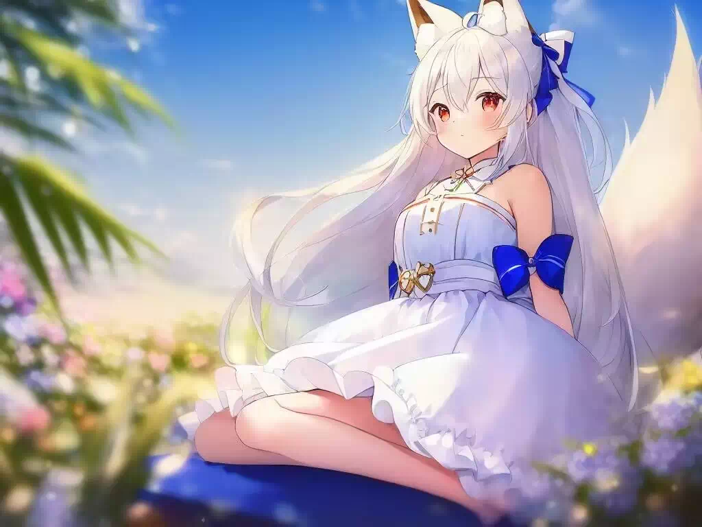 小白狐！