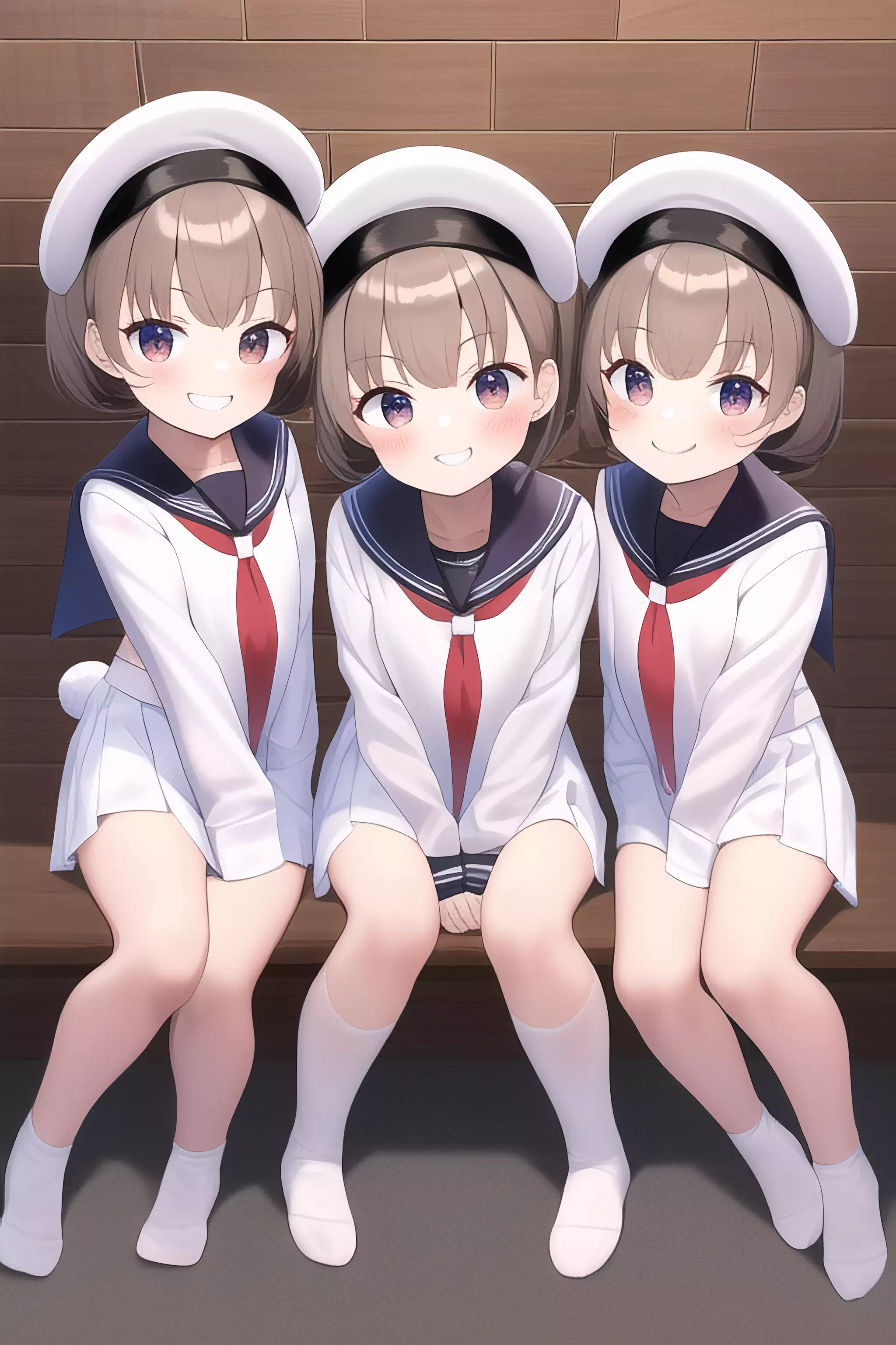 仲良し三人組