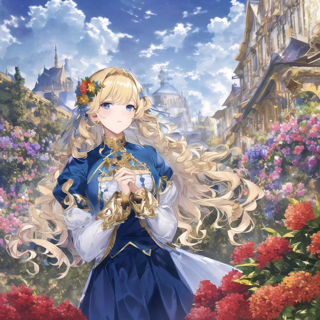 【NovelAI】garden town