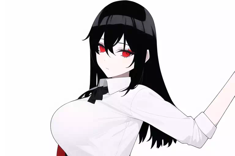 黒髪ロングちゃん