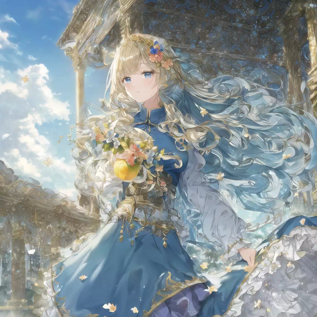【NovelAI】garden town