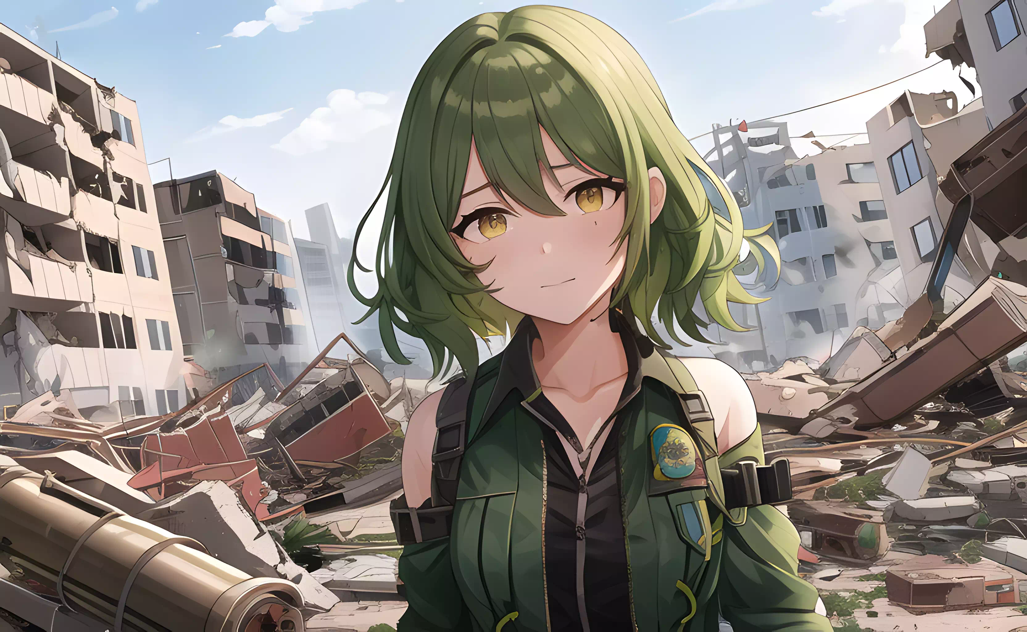 崩壊後の世界で生き抜くアンドロイド – Remake