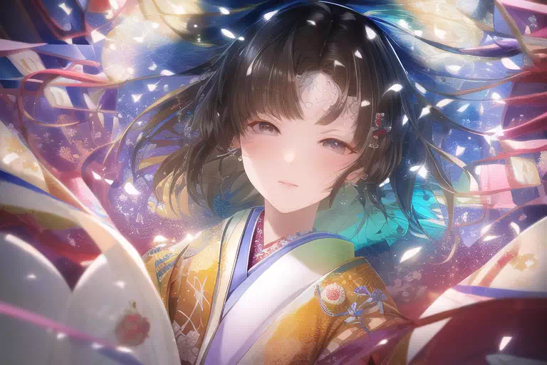 和服少女1