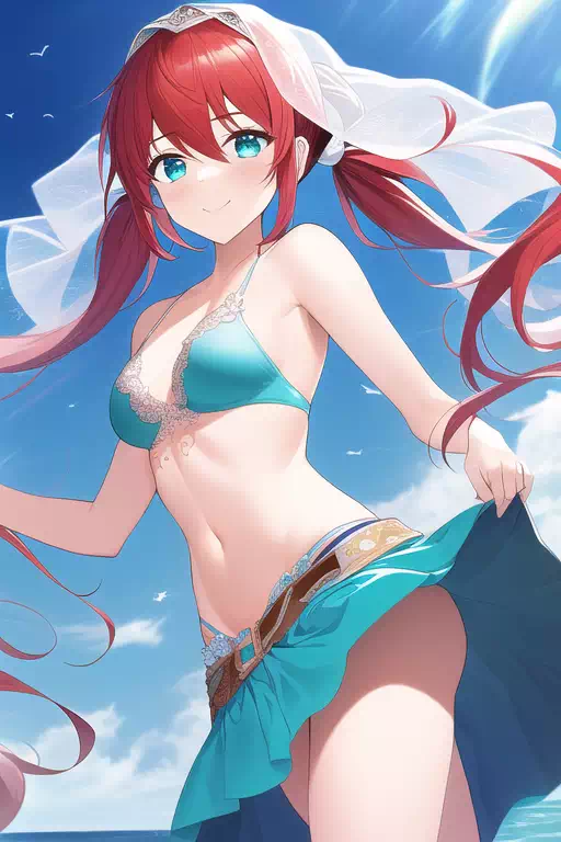 水着を着た 原神 ニィロウ (3)
