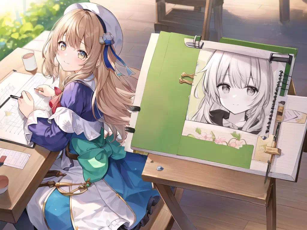 AI Art #69：似顔絵