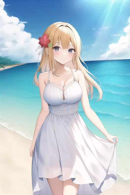白いドレスの少女その3