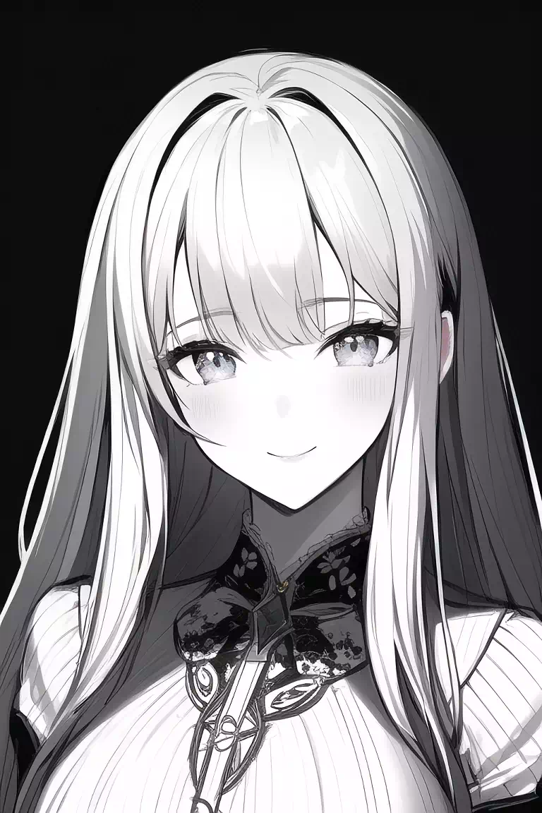 スケッチ風美女集