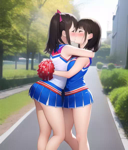 百合 チアガール