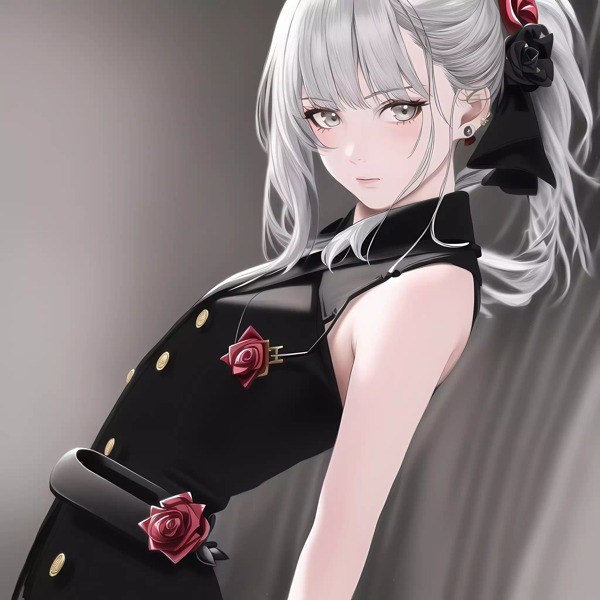 monotone rose