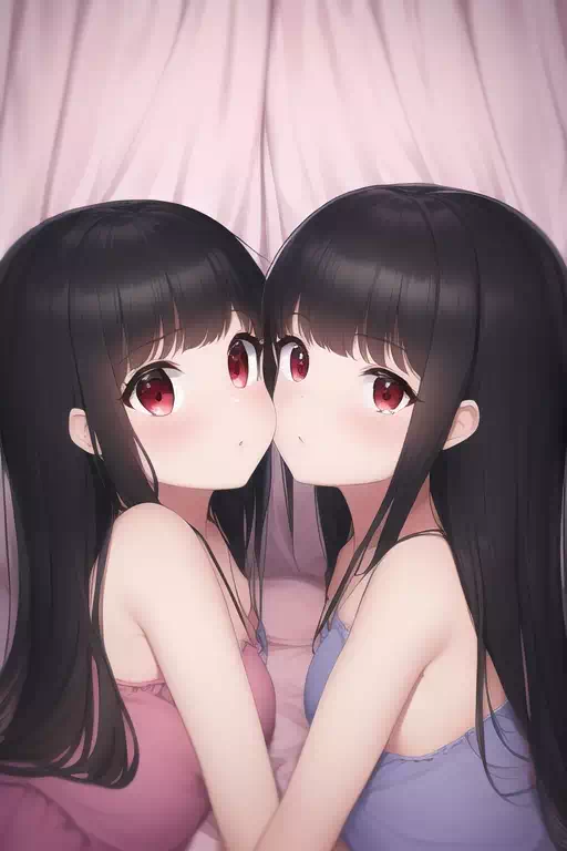 二人の女の子(AIイラスト)