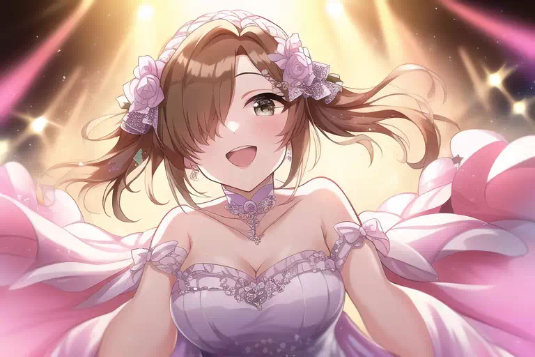 【NovelAI】架空のアイドルSSR【デレマス風】