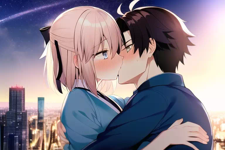 Okita x Ritsuka