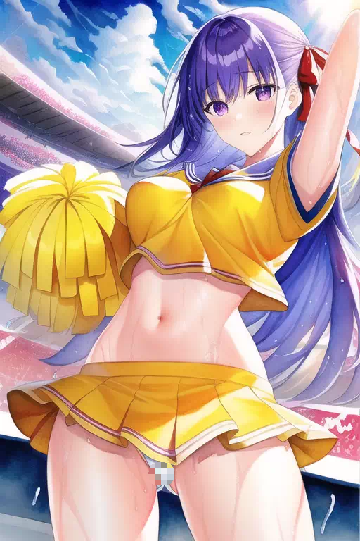 チアガール桜