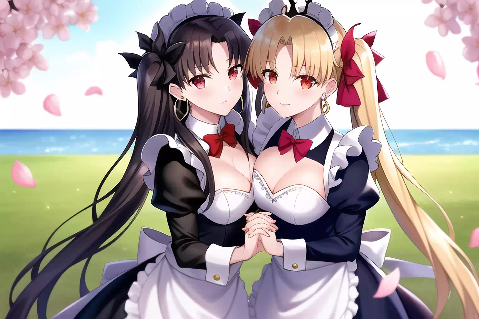 [AI] Ishtar and Ereshkigal maid
