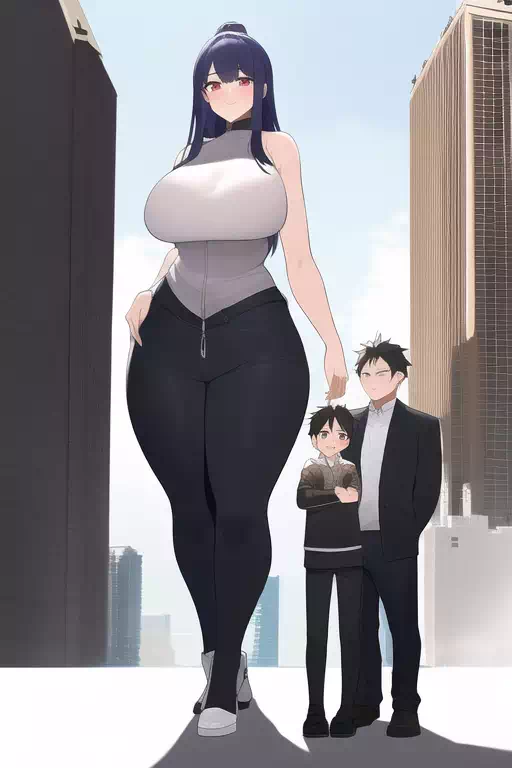 長身お姉さん