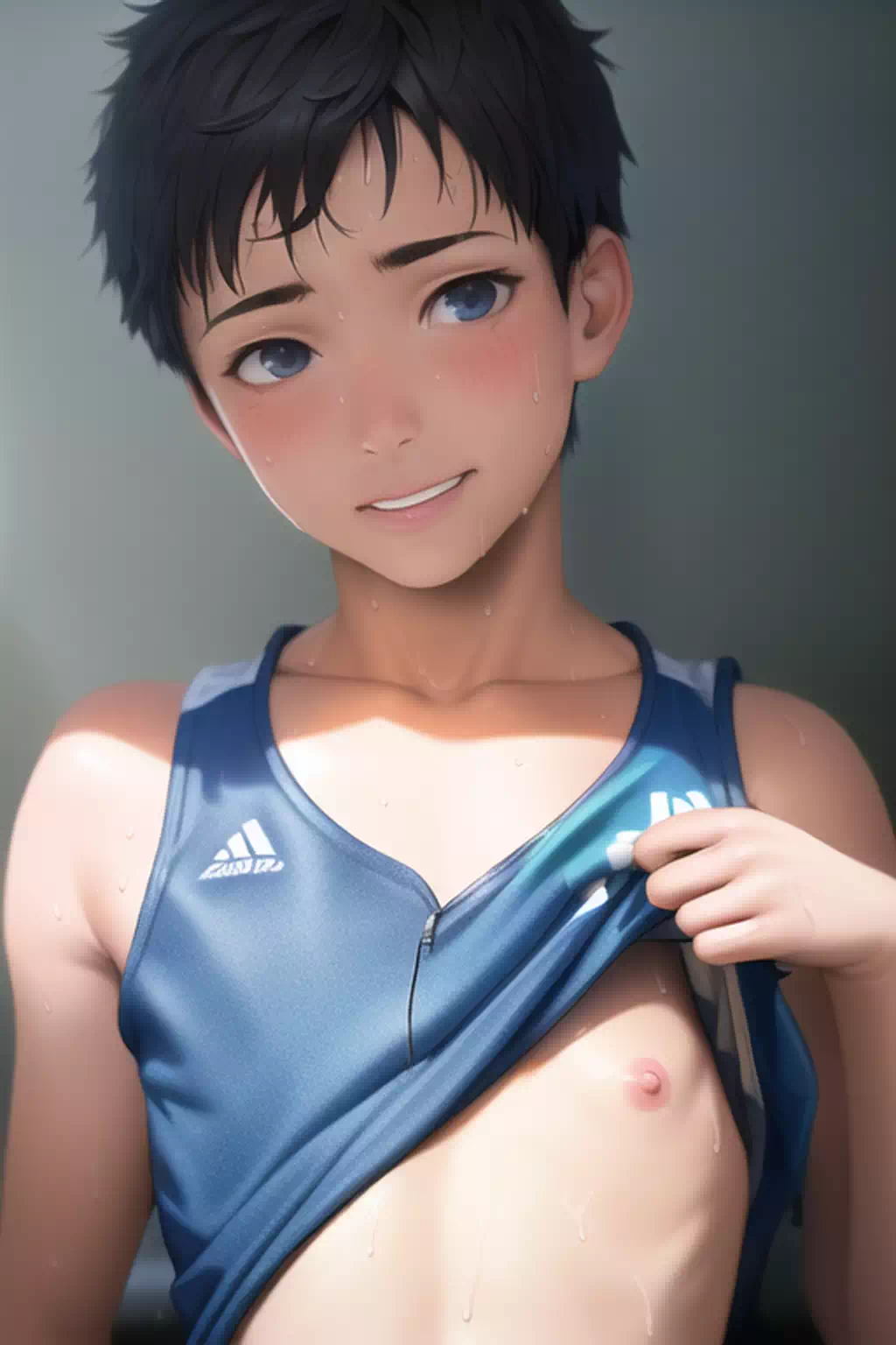 運動後のショタ2