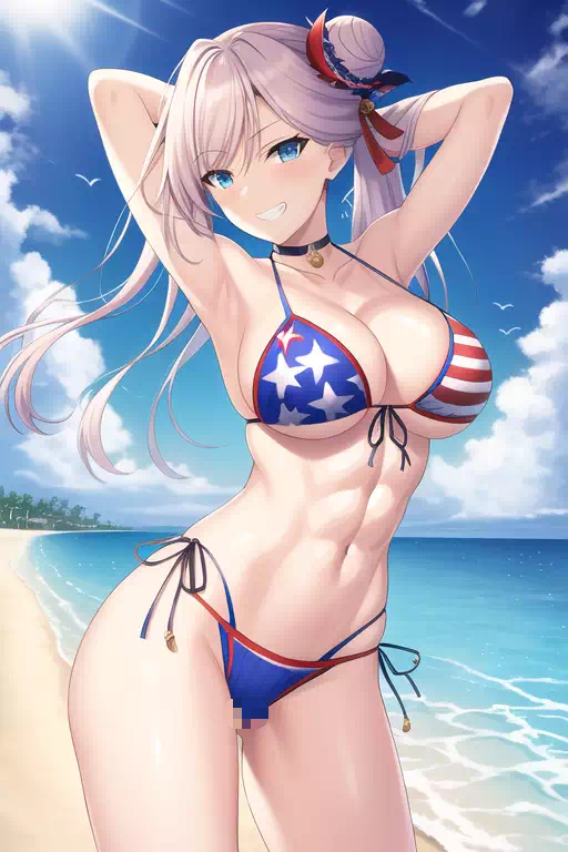 [AI] Miyamoto Mushashi abs beach