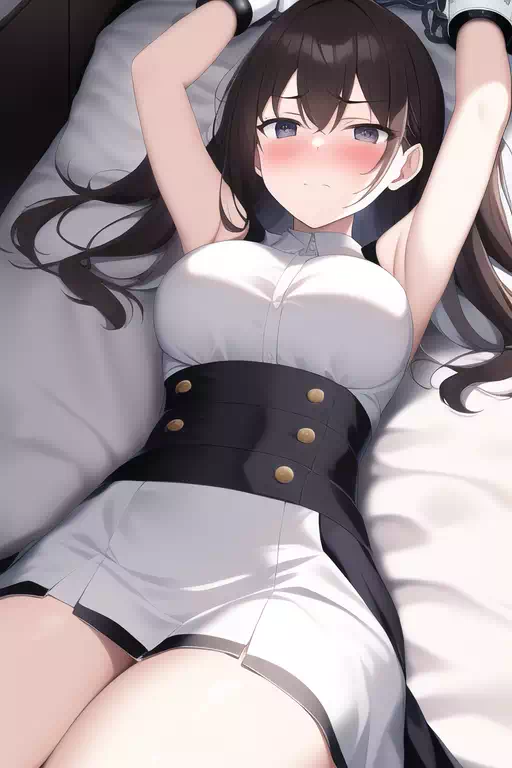 白いシャツの少女その12