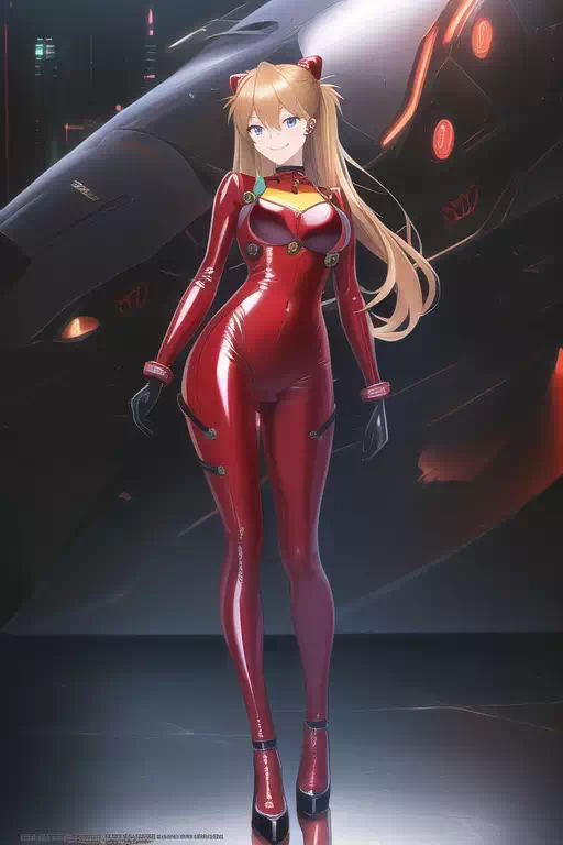 【NovelAI】Rubber suit girl 3