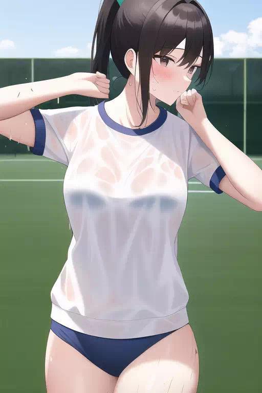 ブルマの少女その１