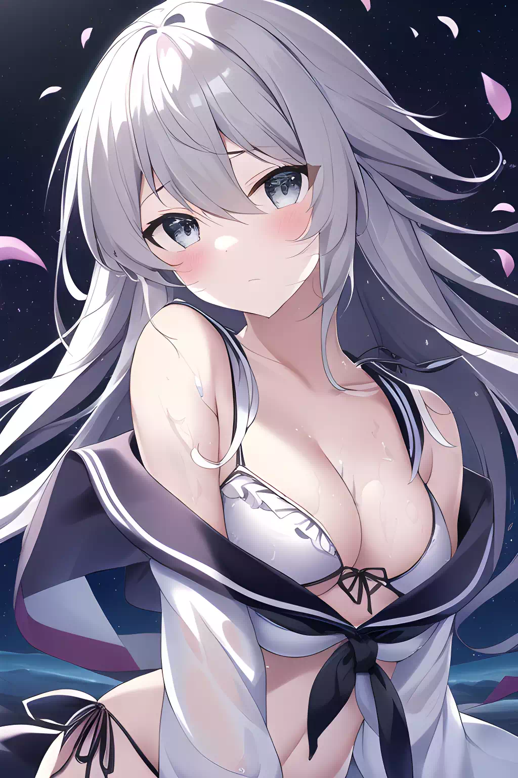 困り顔