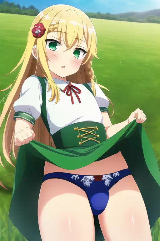 ドイツ風ディアンドル男の娘