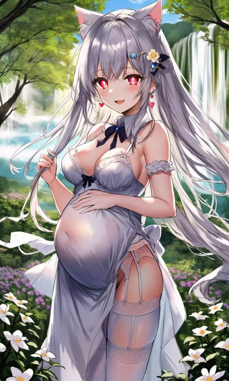 吊?猫娘妊娠中ing～