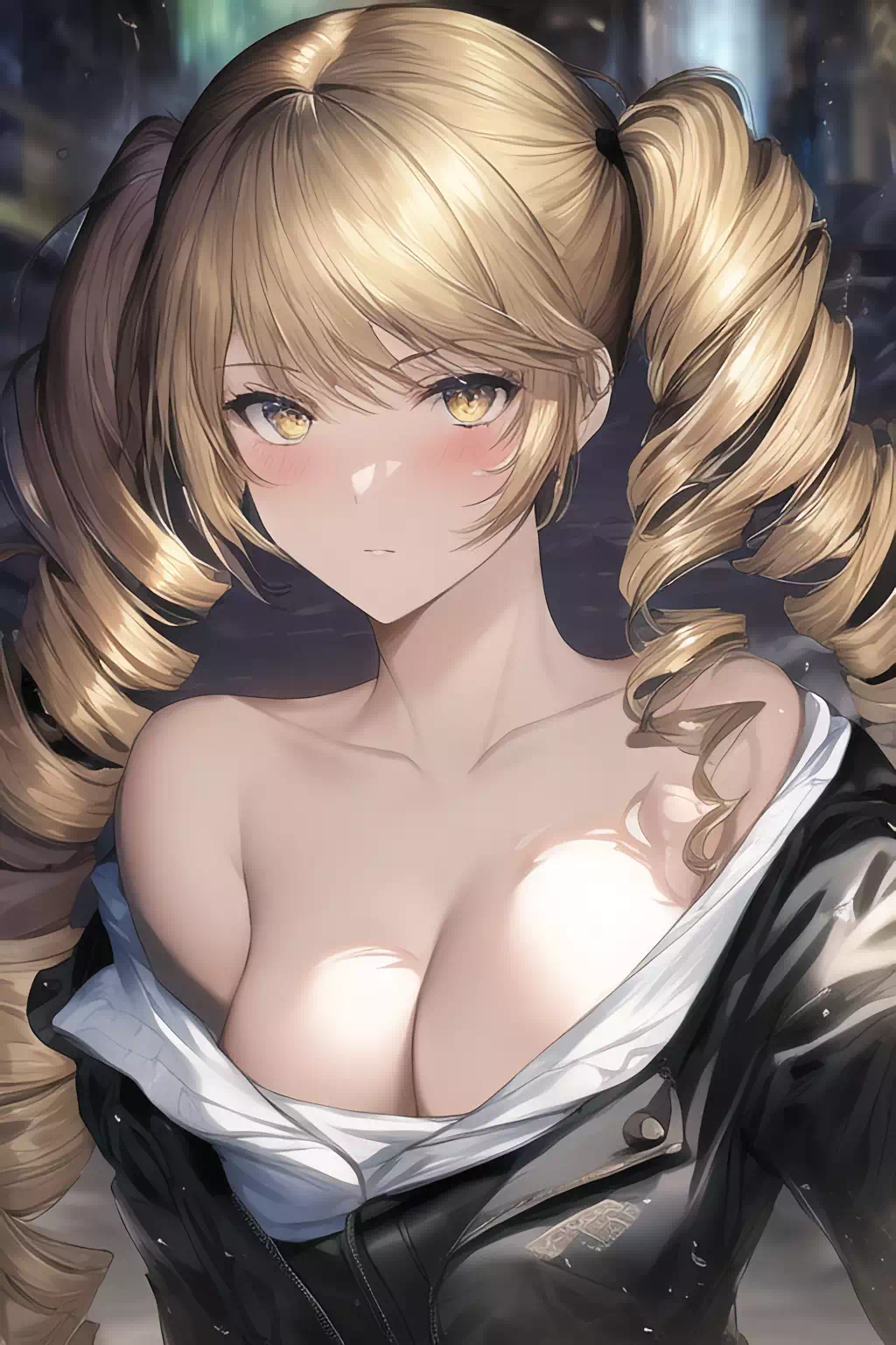 ：)