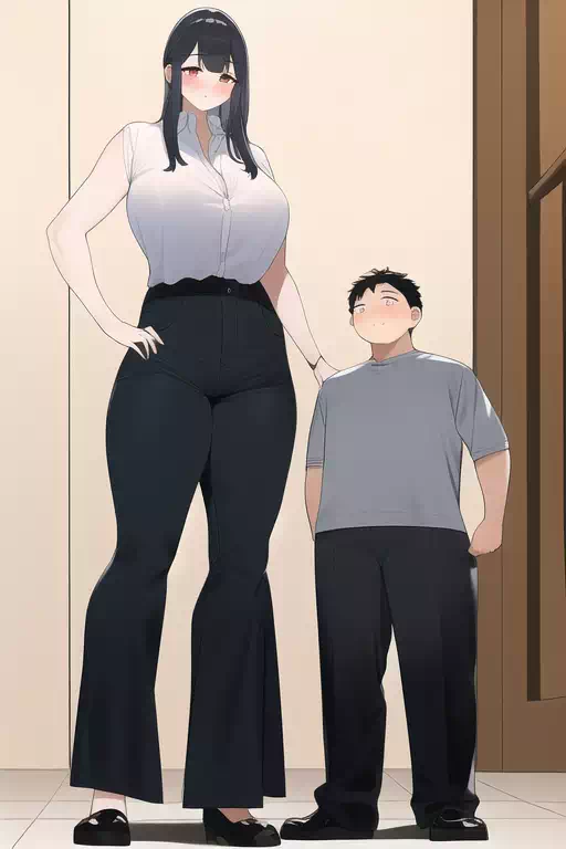 長身お姉さん