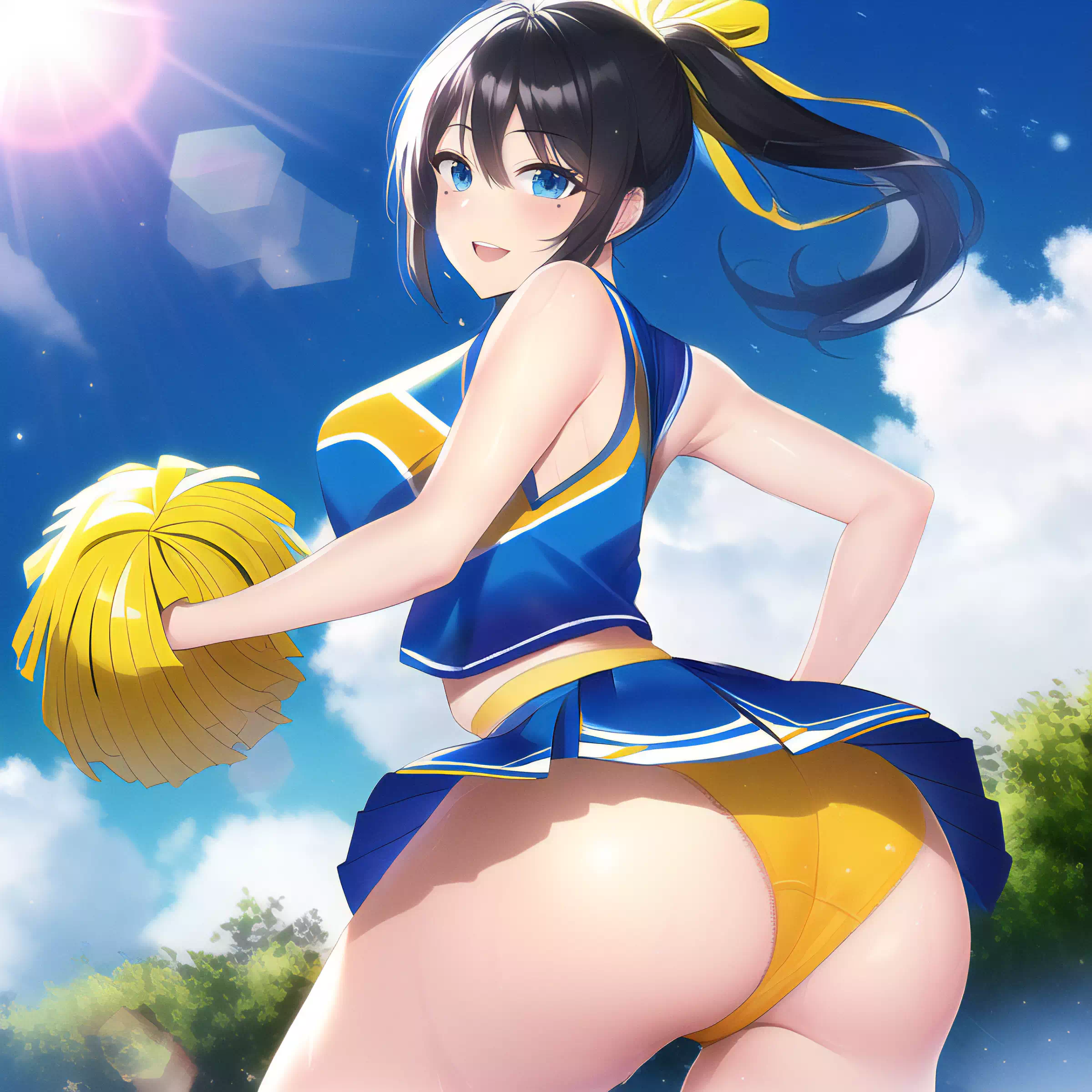 見返りチアリーダー???