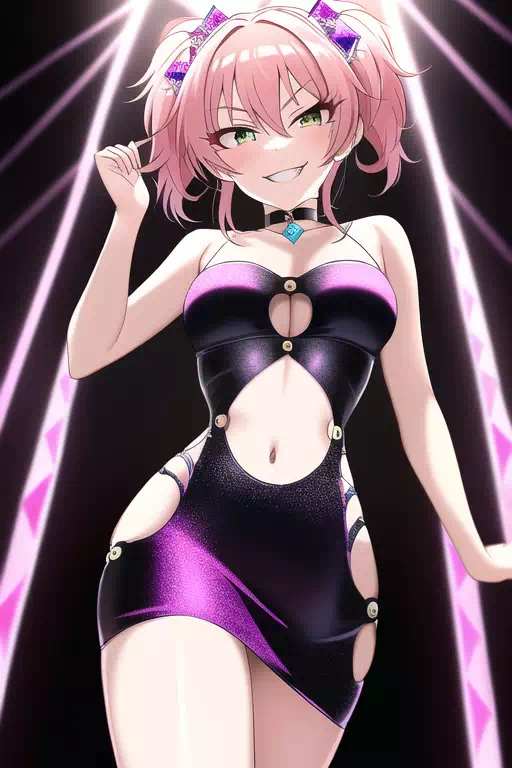 ボディコン風の服生成実験～城ヶ崎美嘉～
