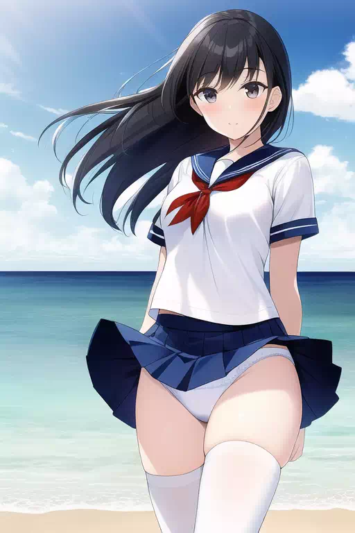 セーラー服少女その28