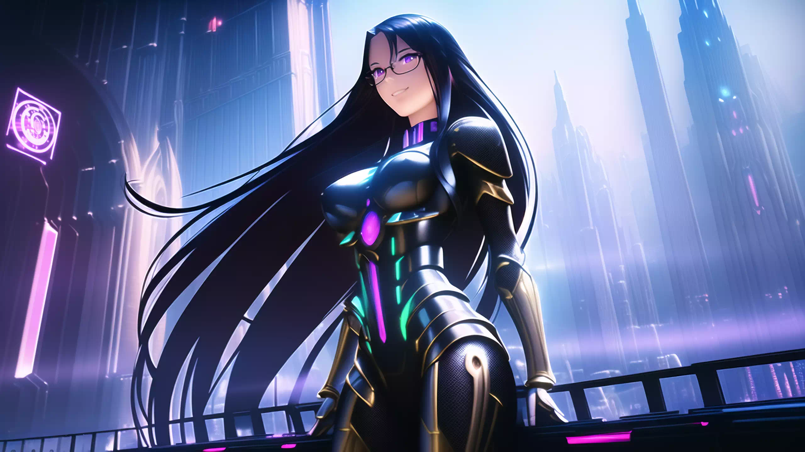 Medusa Wallpaper 4 – Cyberpunk