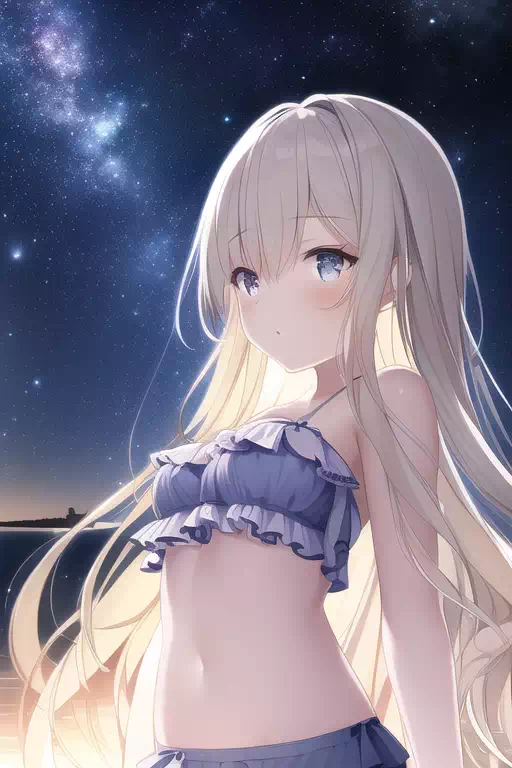 夜の貧乳少女2