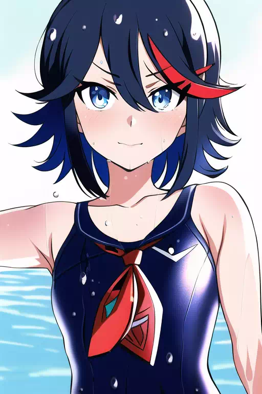 纏流子スクール水着