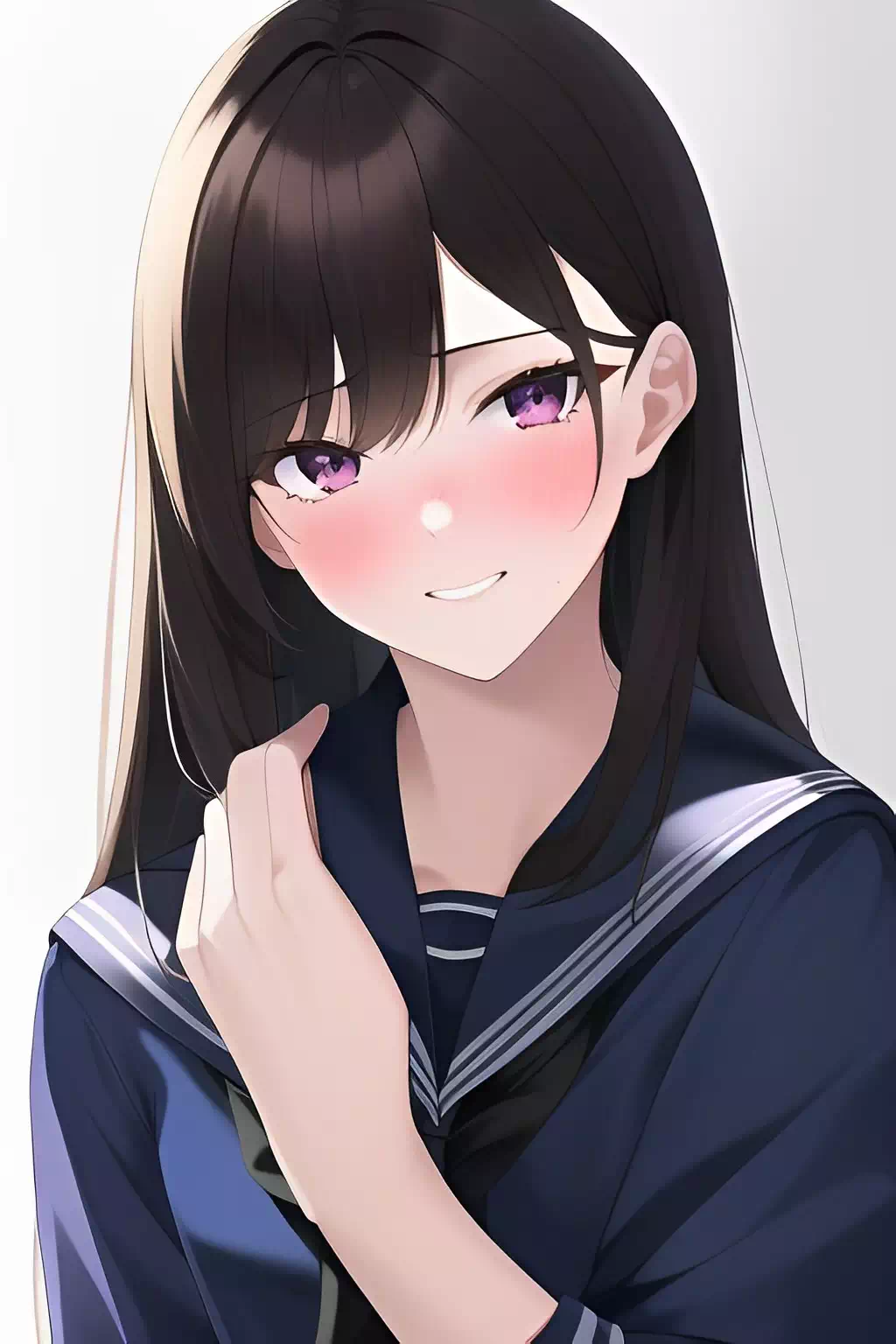 告白された瞬間の女の子（第２回）（NovelAI）