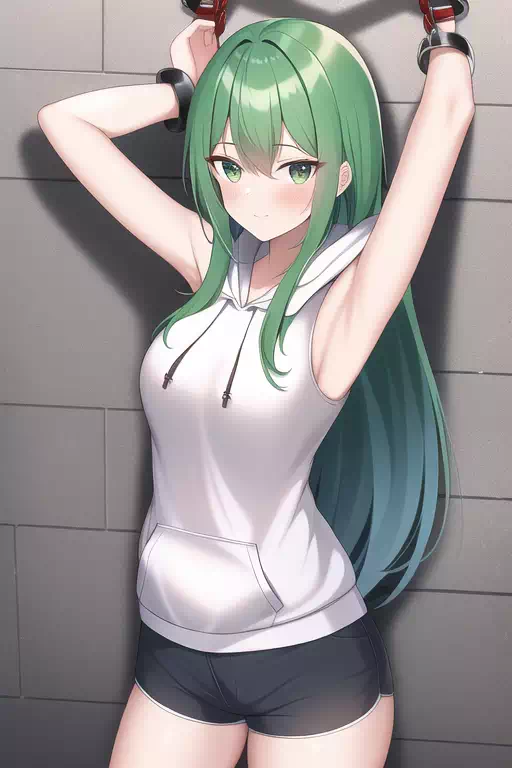 緑髪の少女その3