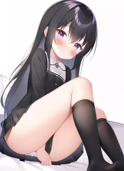 黒髪おんなのこ