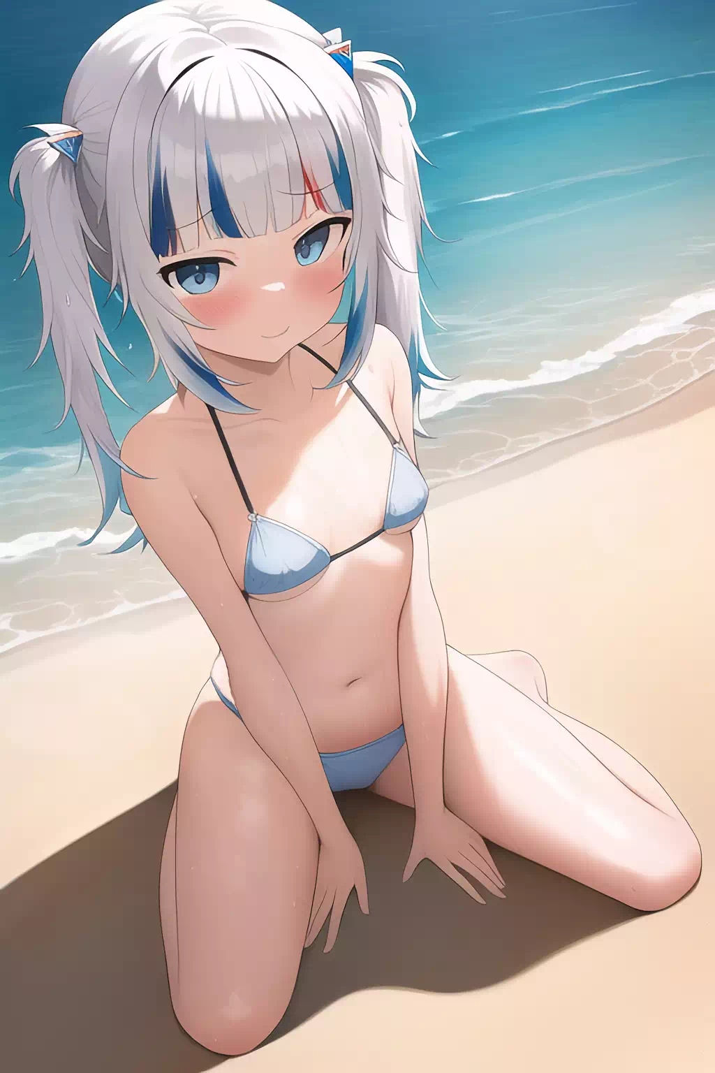 Gawr Gura in The Ocean