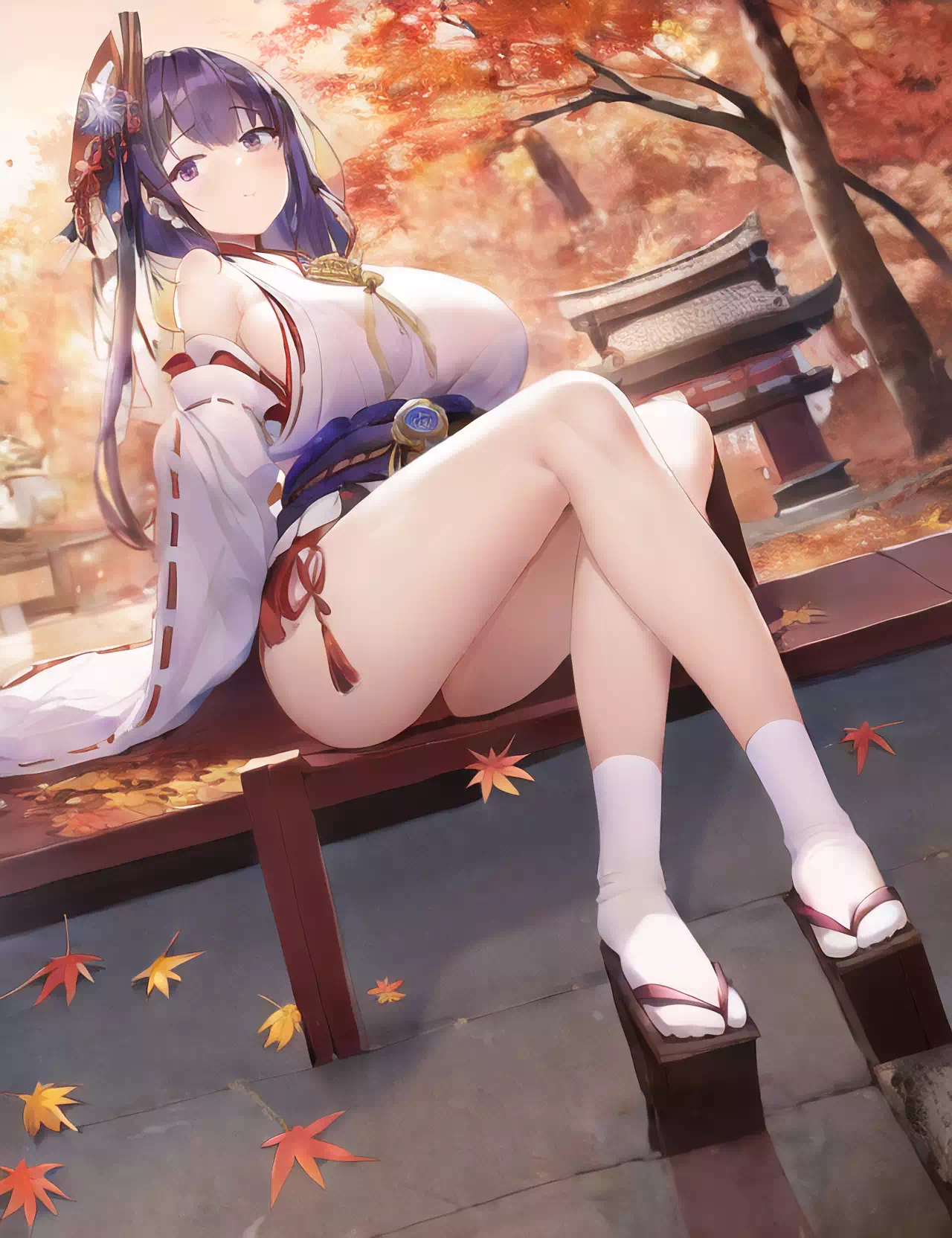 紅葉巫女（表情差分）
