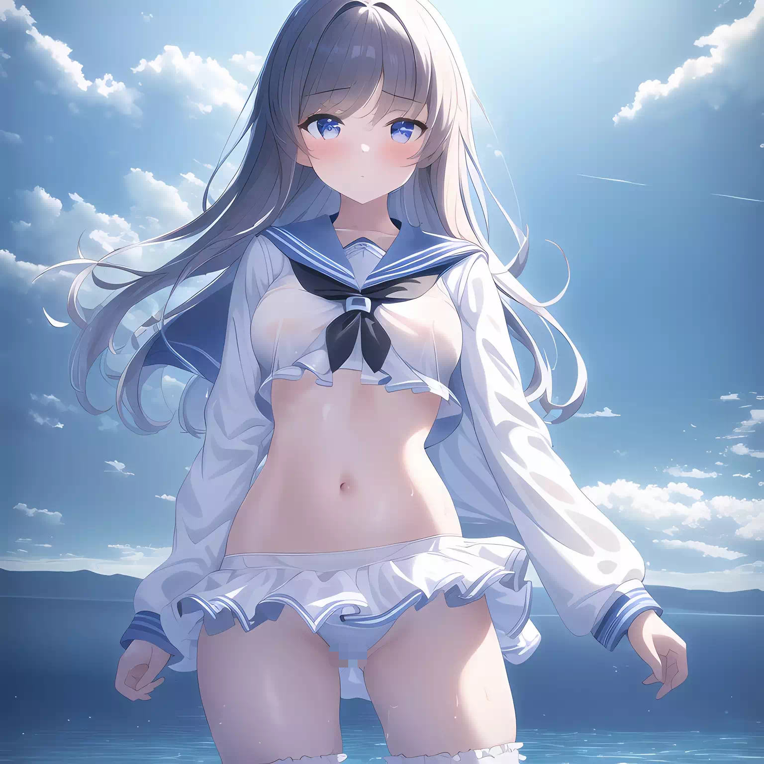 水手服少女