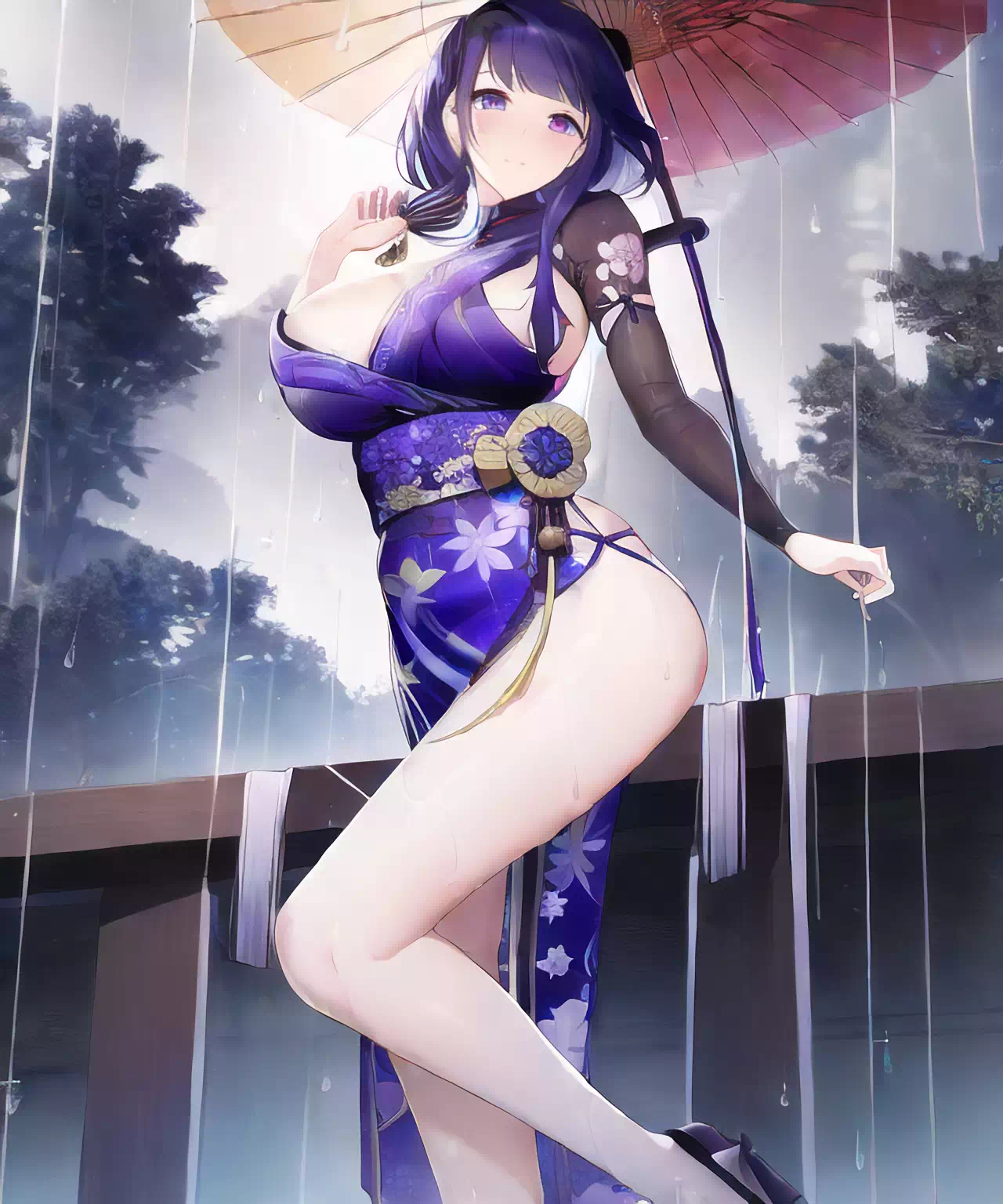 雷電雨