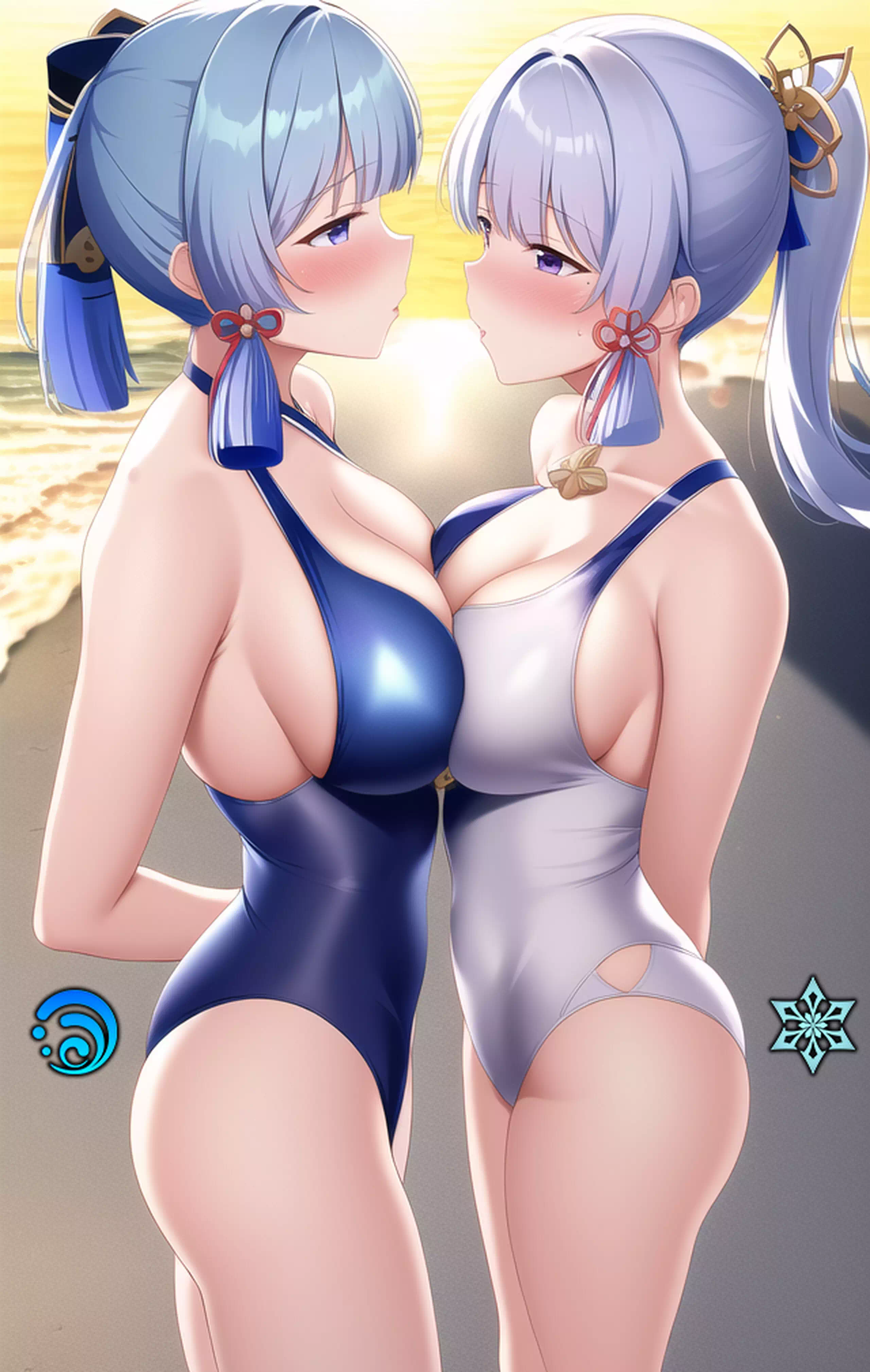 神里綾人TS(?)&神里綾華(妹)
