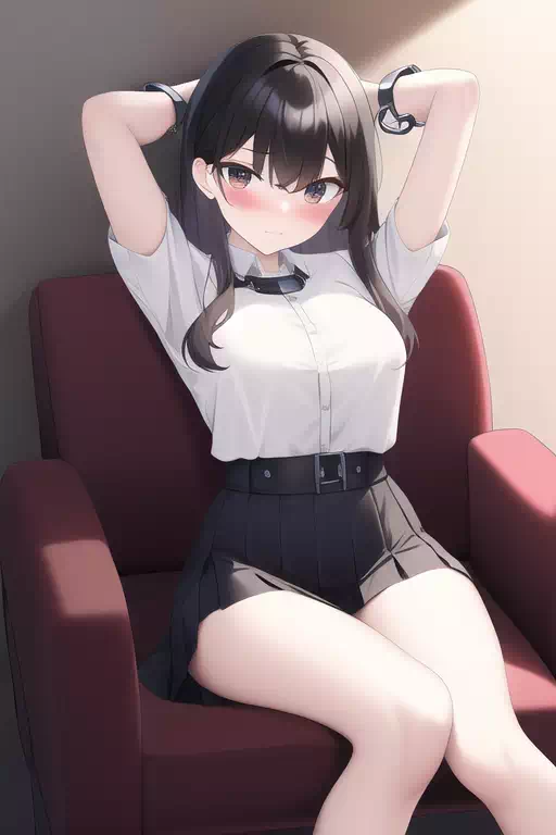 白いシャツの少女その9