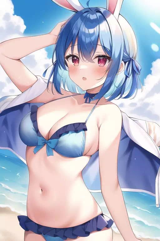 水着ぺこら