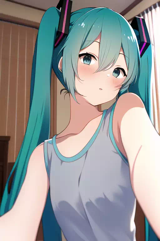 自撮りミクさん