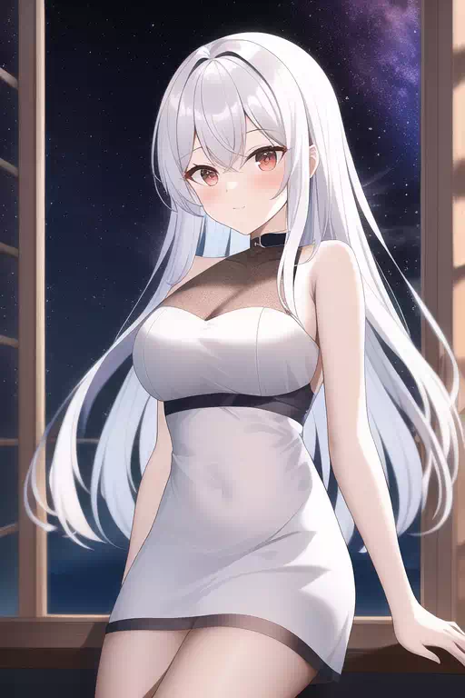白髪少女その１